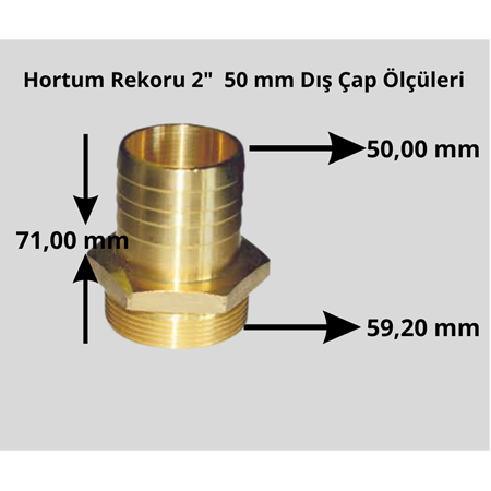 Hortum Rekoru 2"  50 mm